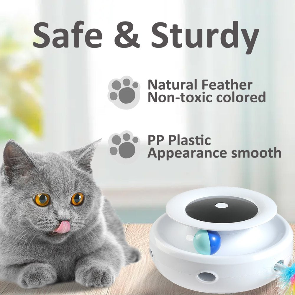 Whisker Whirl: The Ultimate Automated 2-in-1 Cat Toy